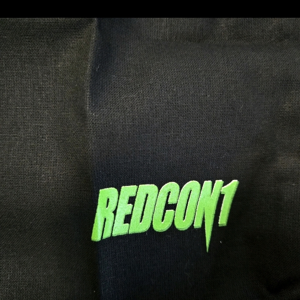 REDCON1 The Highest State of Readiness Gym Drawstring Bag Neon Green Black - Picture 4 of 4
